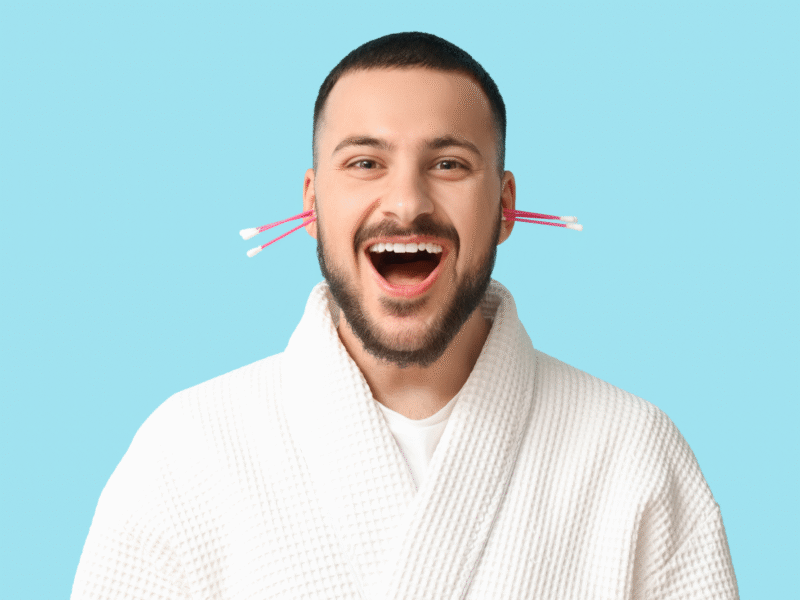 cotton buds stuck in ears